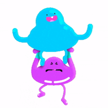 monster jelly cute purple fun