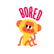 bored tired