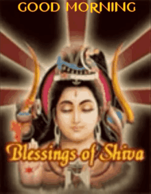 lord shiva good morning blink