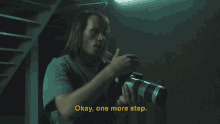 Okay One More Step Great GIF - Okay One More Step Great Shot GIFs