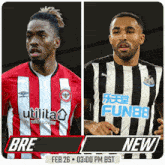 Brentford F.C. Vs. Newcastle United F.C. Pre Game GIF - Soccer Epl English Premier League GIFs