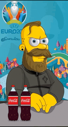 Simpsonized Homer GIF