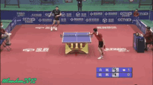 Table Tennis Ping Pong GIF - Table Tennis Ping Pong Xu Xin Vs Zhou Yu GIFs