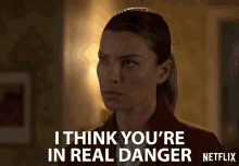 I Think Youre In Real Danger Chloe Decker GIF - I Think Youre In Real Danger Chloe Decker Lauren German GIFs