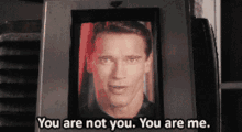 Total Recall You Are Not You GIF - Total Recall You Are Not You You Are Me GIFs