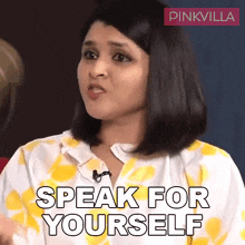 Speak For Yourself Mitali Handa GIF - Speak For Yourself Mitali Handa Pinkvilla GIFs