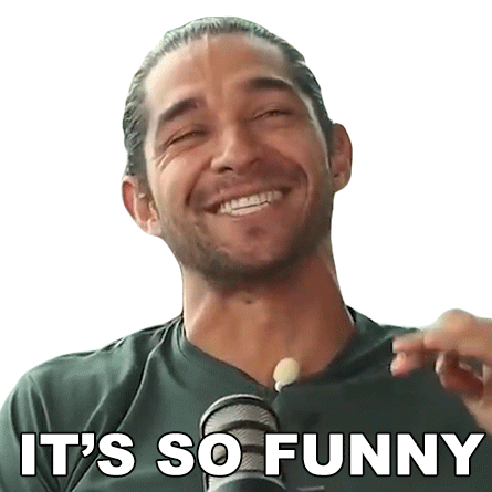 Its So Funny Wil Dasovich Sticker - Its So Funny Wil Dasovich Wil Dasovich Superhuman Stickers
