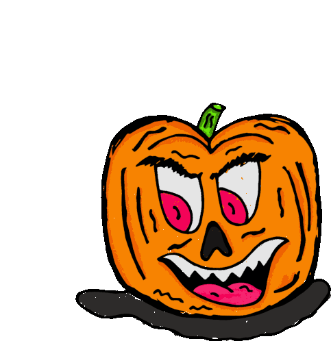 Halloween October Sticker - Halloween October Pumpkin Stickers
