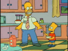 The Simpsons Bart Simpson GIF - The Simpsons Bart Simpson Eyes Look GIFs
