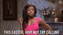 Saturday Night Live This Easter GIF - Saturday Night Live This Easter Call Grand Mother GIFs