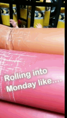Kid Rolling In To Monday Be Like GIF