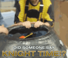 Knight Time Vegas Golden Knights GIF - Knight Time Vegas Golden Knights Golden Knights GIFs