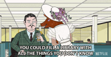 You Could Fill A Library With All The Things You Dont Know Paige Sinclair GIF - You Could Fill A Library With All The Things You Dont Know Paige Sinclair Paget Brewster GIFs