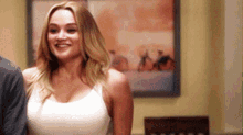 Hunter King Life In Pieces GIF - Hunter King Life In Pieces Busty GIFs