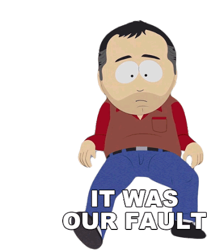 It Was Our Fault Stan Marsh Sticker - It Was Our Fault Stan Marsh South Park Stickers