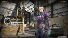 a screenshot of a video game with the name urfav_iuno