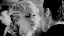 Rebekah Mikaelson Kiss GIF - Rebekah Mikaelson Kiss Lick GIFs