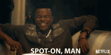 Spot On Man Good One GIF - Spot On Man Good One Exactly GIFs