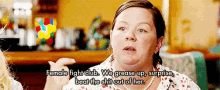 The Art Of Subtlety GIF - Melissamccarthy Bridesmaids Surprise GIFs