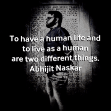 abhijit naskar naskar human life life lessons be kind