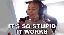 Its So Stupid It Works Juliano GIF - Its So Stupid It Works Juliano Julianogo GIFs