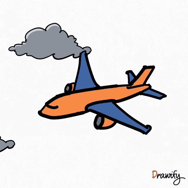 airplane animated clip art