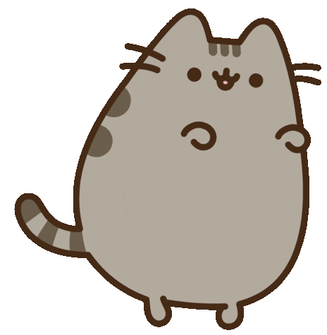 When Chubby Cats Escape Cat Sticker - When Chubby Cats Escape Cat Tiptoe Stickers