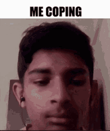 Me Coping Coping About It GIF - Me Coping Coping About It GIFs