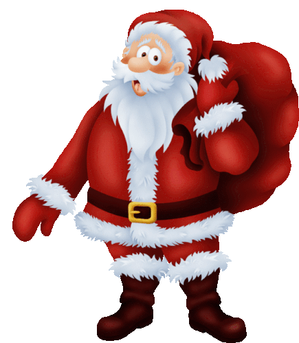 Santa Santa Claus Sticker - Santa Santa Claus Merry Christmas Stickers