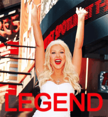 Christina Aguilera Legend Tina GIF - Christina Aguilera Legend Tina Maria GIFs