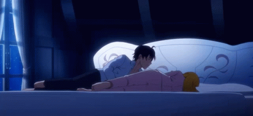 Anime Couple Sleep Anime Bed Couple GIF - Anime Couple Sleep Anime Bed  Couple Bed Couple - Discover & Share GIFs