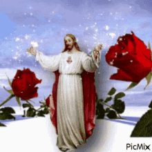 Jesus Roses GIF - Jesus Roses GIFs