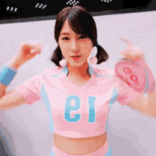 hayoung apink twin tail apink