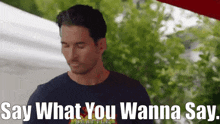 Station 19 Travis Montgomery GIF - Station 19 Travis Montgomery Say What You Wanna Say GIFs
