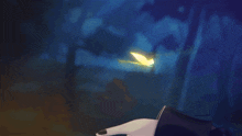 a person 's hand is holding a cigarette and a butterfly is flying out of it