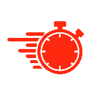 an icon of a stopwatch with a dollar sign in the center