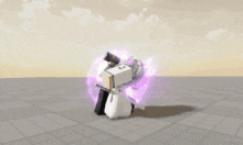 a video game character with a sword and a shield