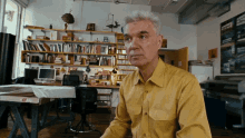 David Byrne Touch Nose GIF - David Byrne Touch Nose GIFs