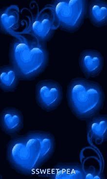Hearts Love GIF - Hearts Love Blue GIFs
