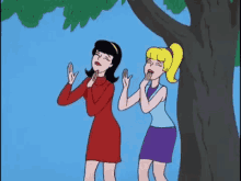 Betty And Veronica Cheering GIF - Betty And Veronica Cheering Clapping GIFs