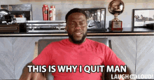 This Is Why I Quit Man Kevin Hart GIF
