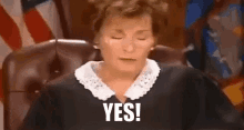 Yes Judge Judy GIF - Yes Judge Judy Fist Pump GIFs