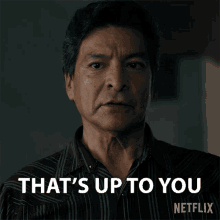 Thats Up To You Charlie Bass GIF - Thats Up To You Charlie Bass Gil Birmingham GIFs
