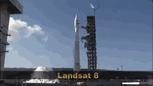 Landsat 8 Launch GIF - Nasa Nasa Gifs Landsat8 GIFs