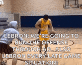 Lebron James Lebron GIF - Lebron James Lebron Basketball GIFs