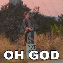 Oh God Carson Lueders GIF - Oh God Carson Lueders Holy Song GIFs