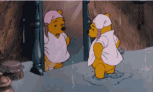 Winnie The Pooh Flooded GIF