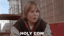 Holy Cow Danny Madigan GIF - Holy Cow Danny Madigan Last Action Hero GIFs