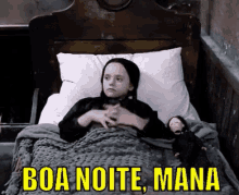 Boa Noite Mana / Wandinha / Wednesday Addams / Família Addams GIF - Good Night Sister Wednesday Addams Good Night GIFs