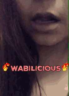 Wabilicious Lip Lick GIF - Wabilicious Lip Lick Wet Lips GIFs